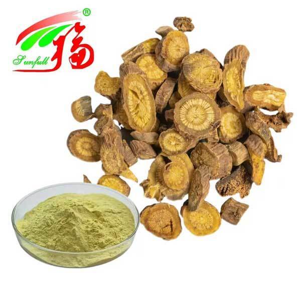 สารสกัดการดูแลสุขภาพ 10% ~ 95% Baicalin Baicalein Powder Scutellaria baicalensis Georgi สารสกัด Radix Scutellariae สารสกัด Baikal Skullcap Extract