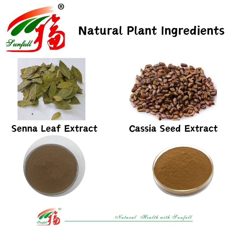 ISO/Kosher ส่งเสริมการย่อยอาหาร เกรดอาหาร สารสกัดจากเมล็ด Cassia 10: 1 / 20% HPLC Sennosides Senna Leaf Extract