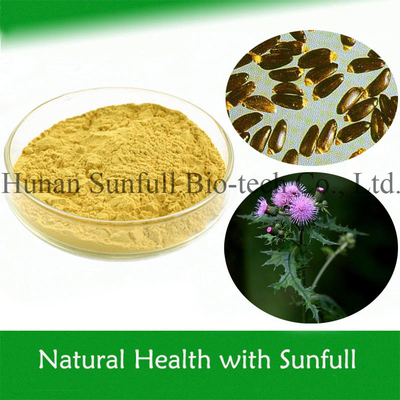 ป้องกันตับ Silybum Marianum สารสกัด ISO การรับรอง 80% Silymarin