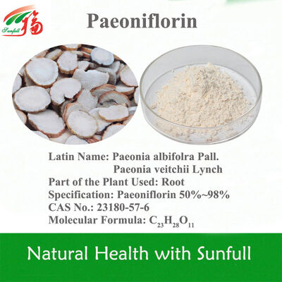 Paeoniae Radix Alba Extract 90% Paeoniflorin สำหรับการต่อต้านวัย CAS 23180-57-6