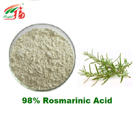 98% อาหารเสริมสารสกัดจากโรสแมรี่ Rosmarinic Acid Natural สำหรับสารต้านอนุมูลอิสระ